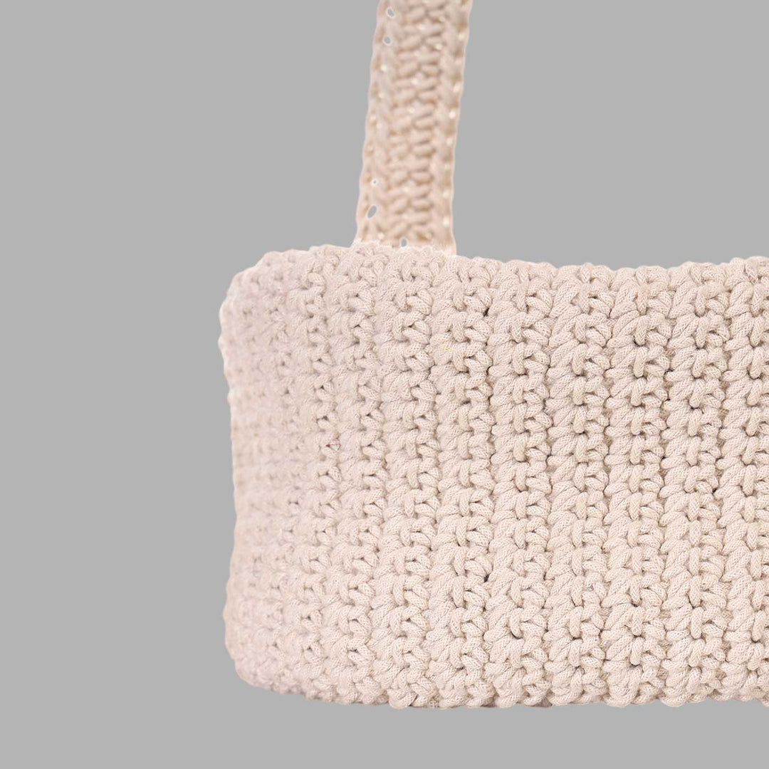 Handmade Crochet Duffel Crossbody Bag