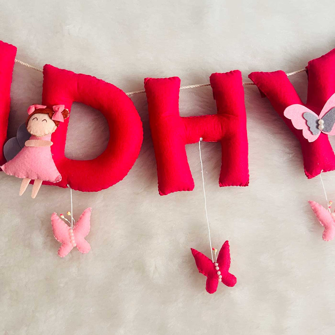 Handcrafted Personalized Minimalistic Bunting For Kids