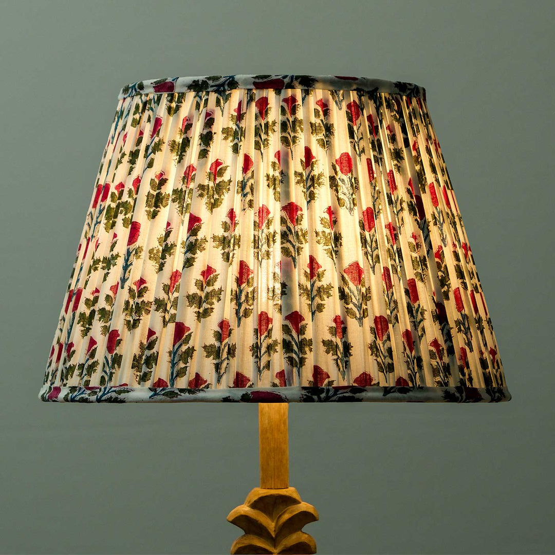 Rose Block Print Empire Lampshade