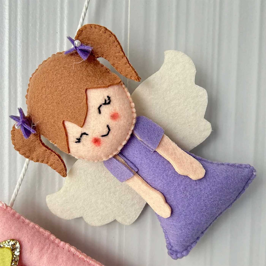 Personalized Unicorn Fairy Felt Bunting / Garland For Kids