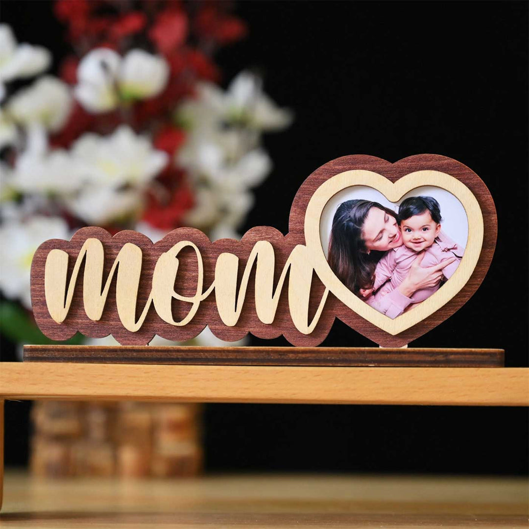 Photo Personalized Mom Theme Wooden Photo Frame