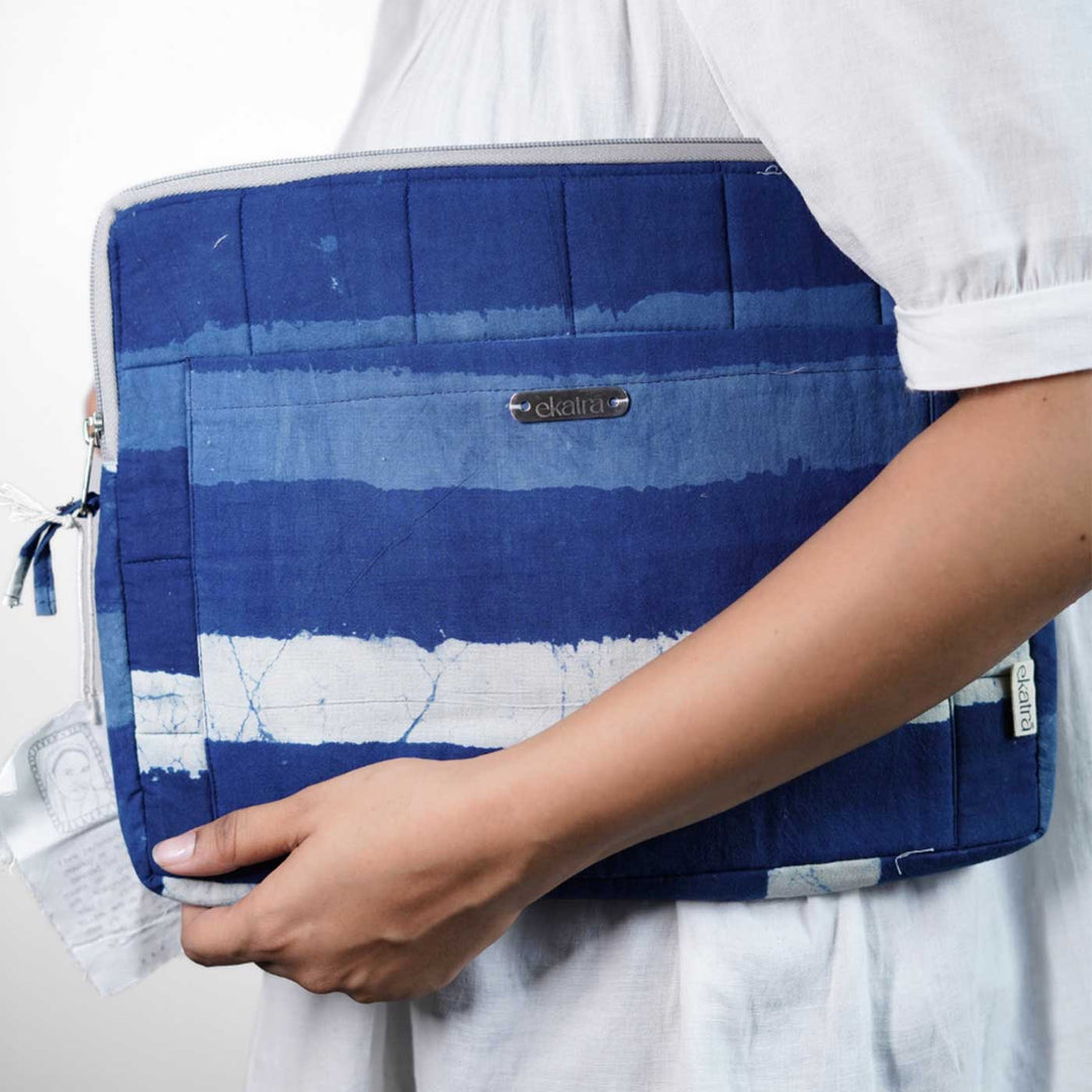 Indigo Stripes Laptop Sleeve