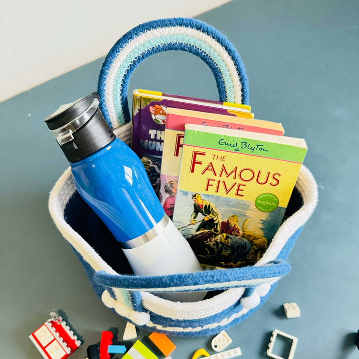 Personalized Handmade Rainbow Basket For Kids