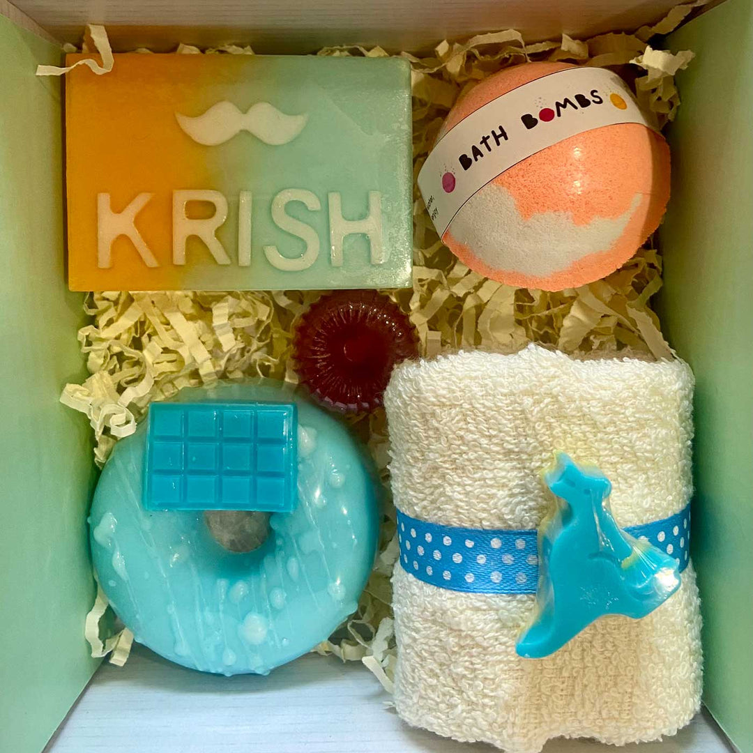 Personalized Handmade Multicolour Gift Hamper | Set Of 5