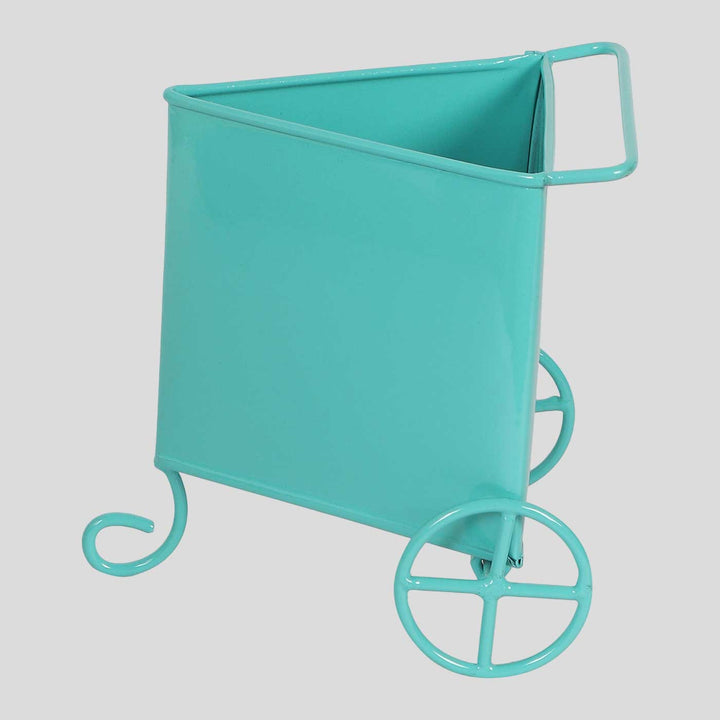 Handmade Green Triangle Shaped Snacks Cart Platter