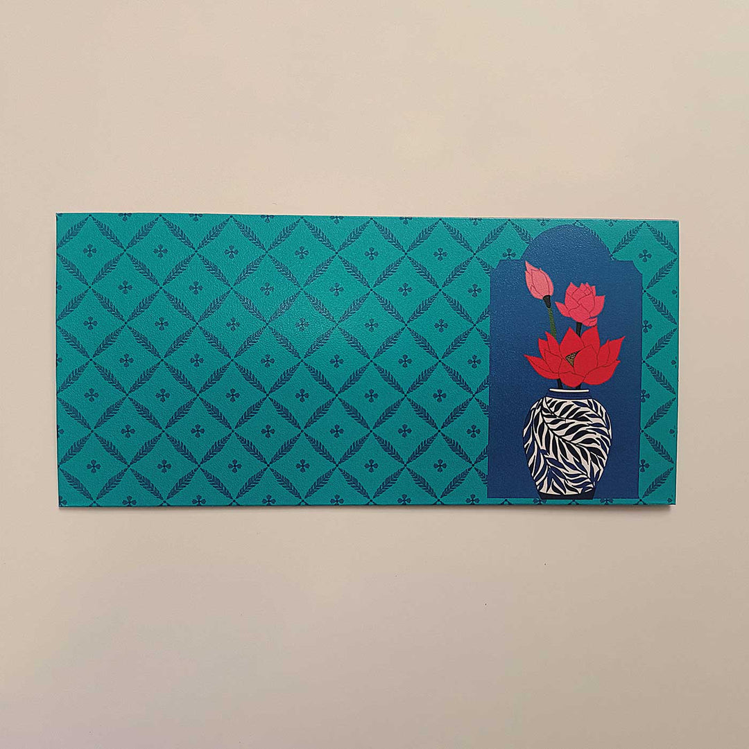 Printed Jaipuri Blue Pottery Envelopes