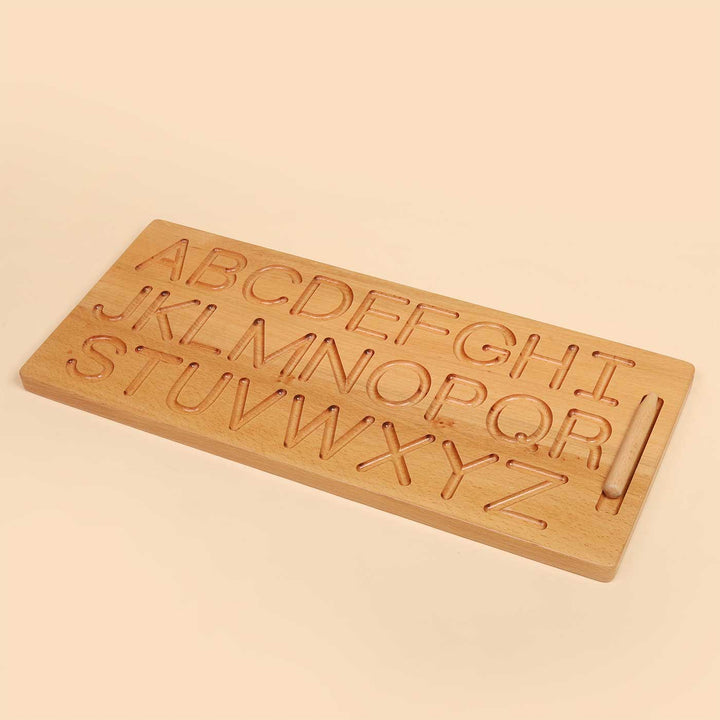 Wooden Alphabet Tracing Board For Kids