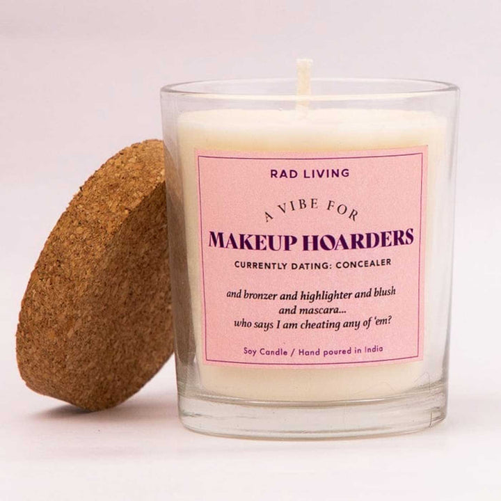 Hand Poured Makeup Hoarders Almond And Shea Butter Scented Soy Wax Candle