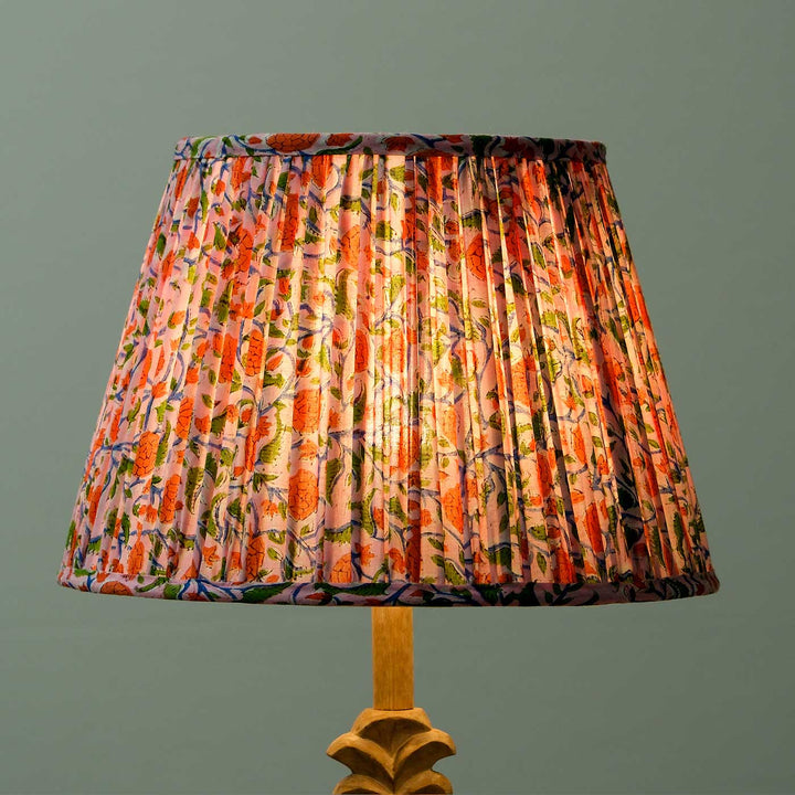 Multicolor Block Print Empire Lampshade