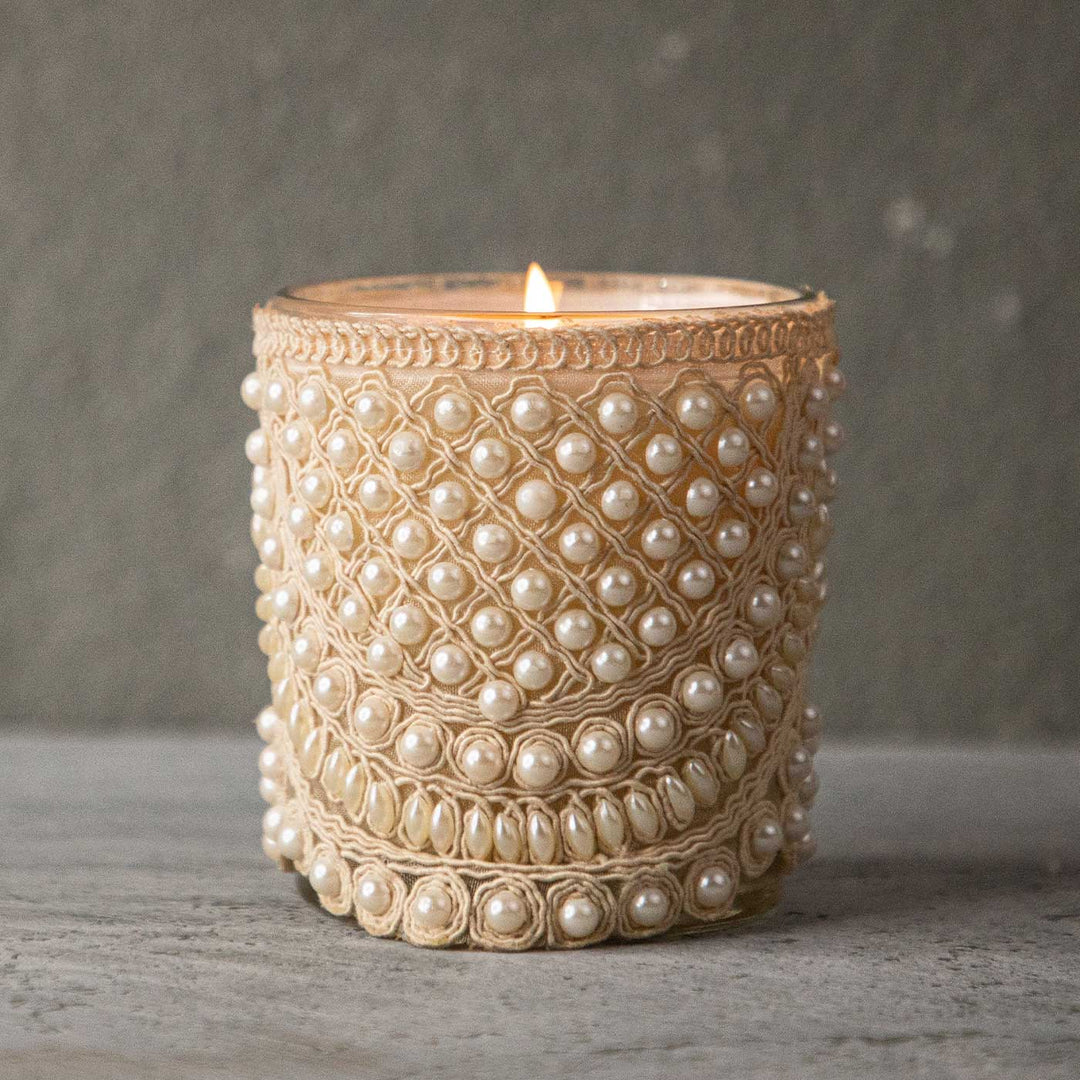 Hand Poured Heer Pearls Soy Wax Candle