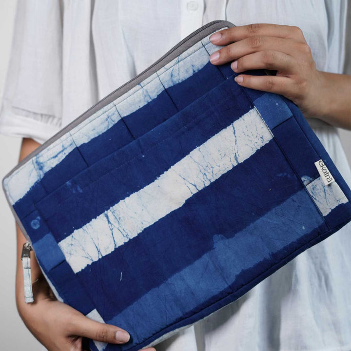 Indigo Stripes Laptop Sleeve