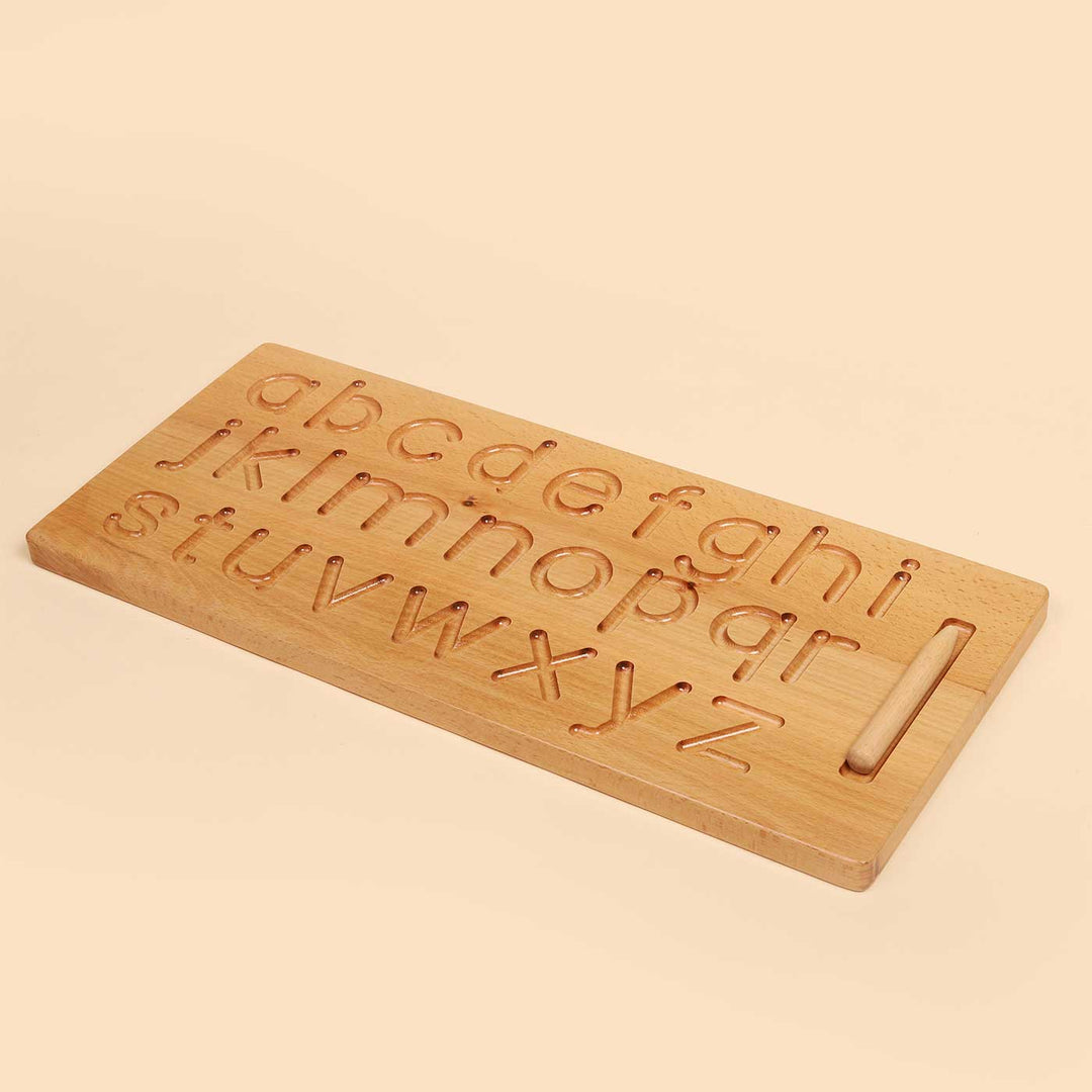 Wooden Alphabet Tracing Board For Kids