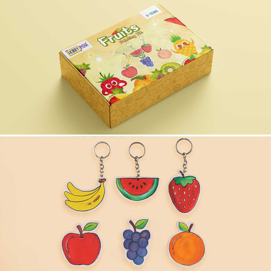 Pre Marked Fruits Paintings MDF Wood DIY Kit