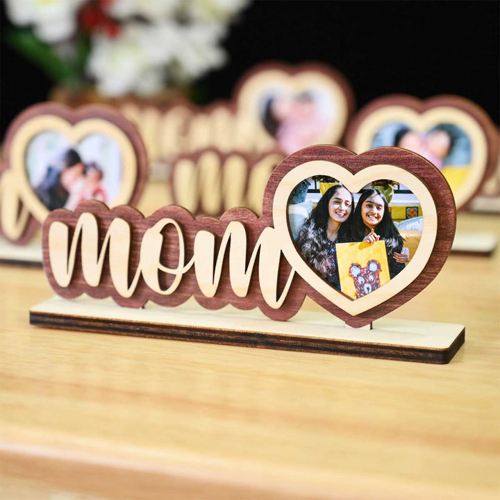 Photo Personalized Mom Theme Wooden Photo Frame