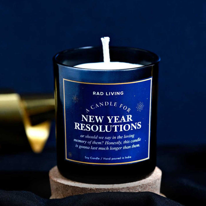 Hand Poured New Year Resolutions Hot Cocoa Scented Soy Wax Candle