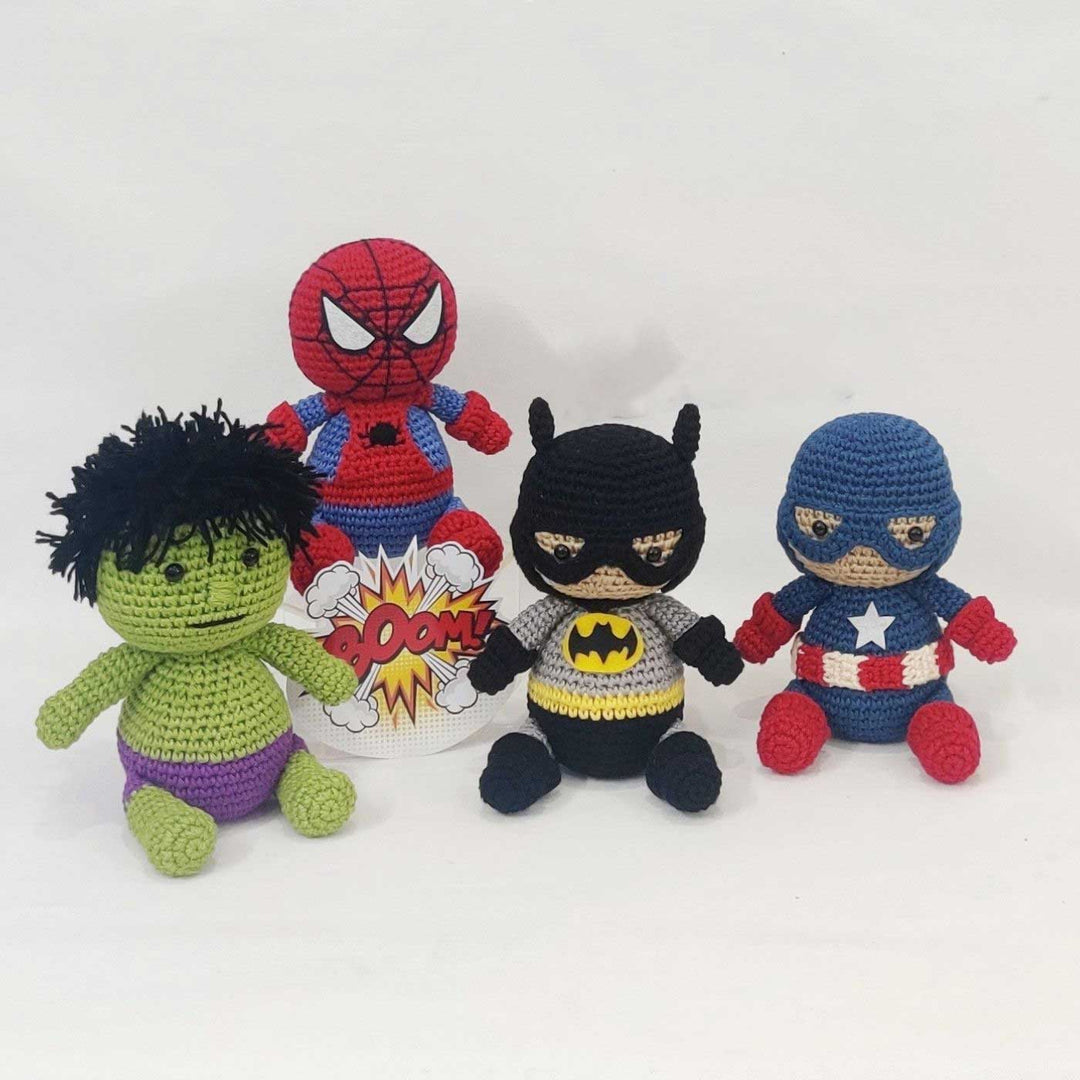 Handmade Crochet Avenger Superhero Toy for Kids