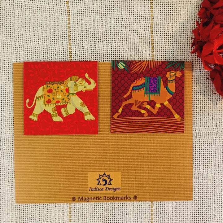 Printed Royal Rajasthan Themed Bookmarks | Set Of 2