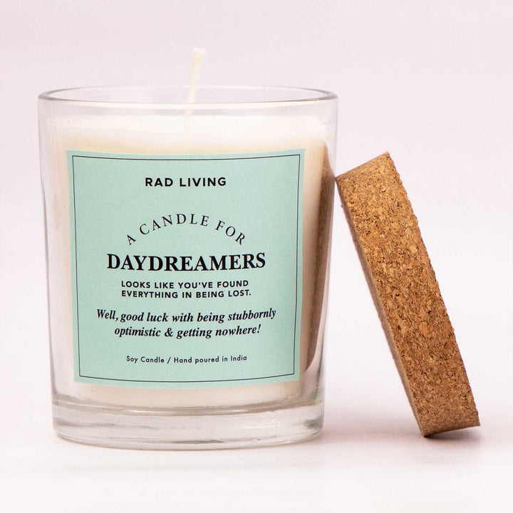 Hand Poured Daydreamers Happy Place Scented Soy Wax Candle