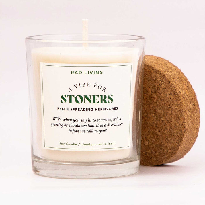 Hand Poured Stoners Lush Green Scented Soy Wax Candle