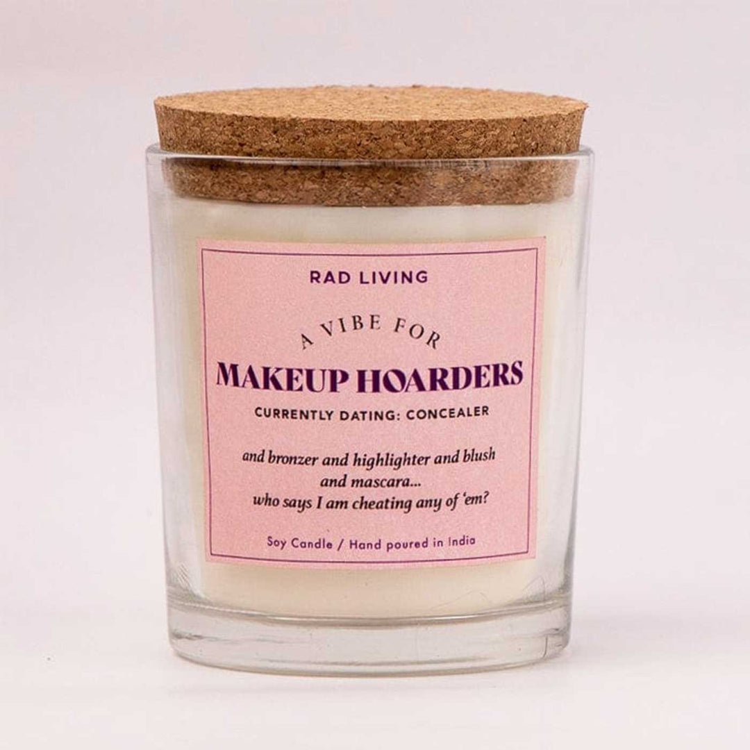 Hand Poured Makeup Hoarders Almond And Shea Butter Scented Soy Wax Candle