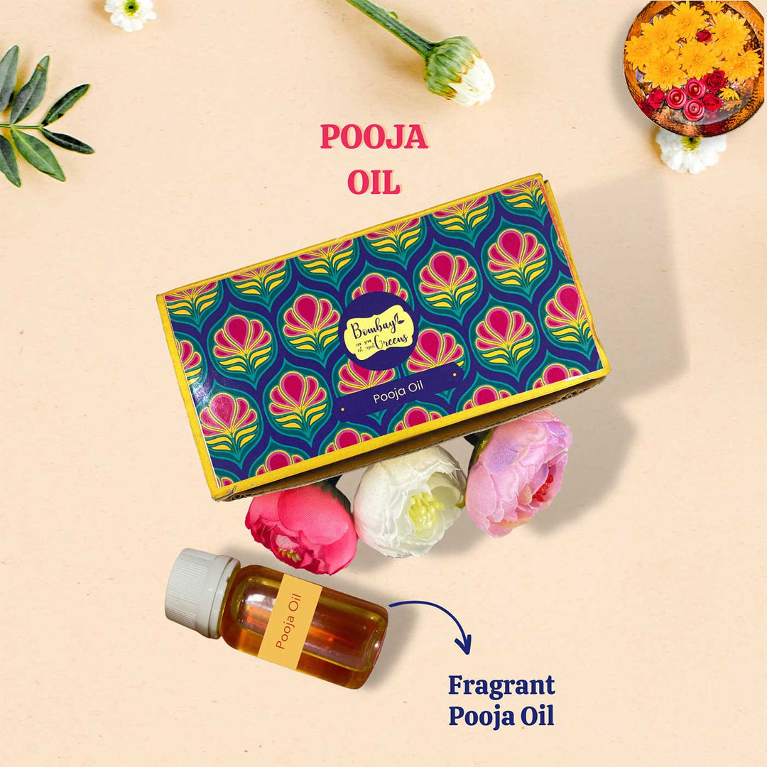 Handmade Diwali Puja Kit - 5 In 1 Samagri Box