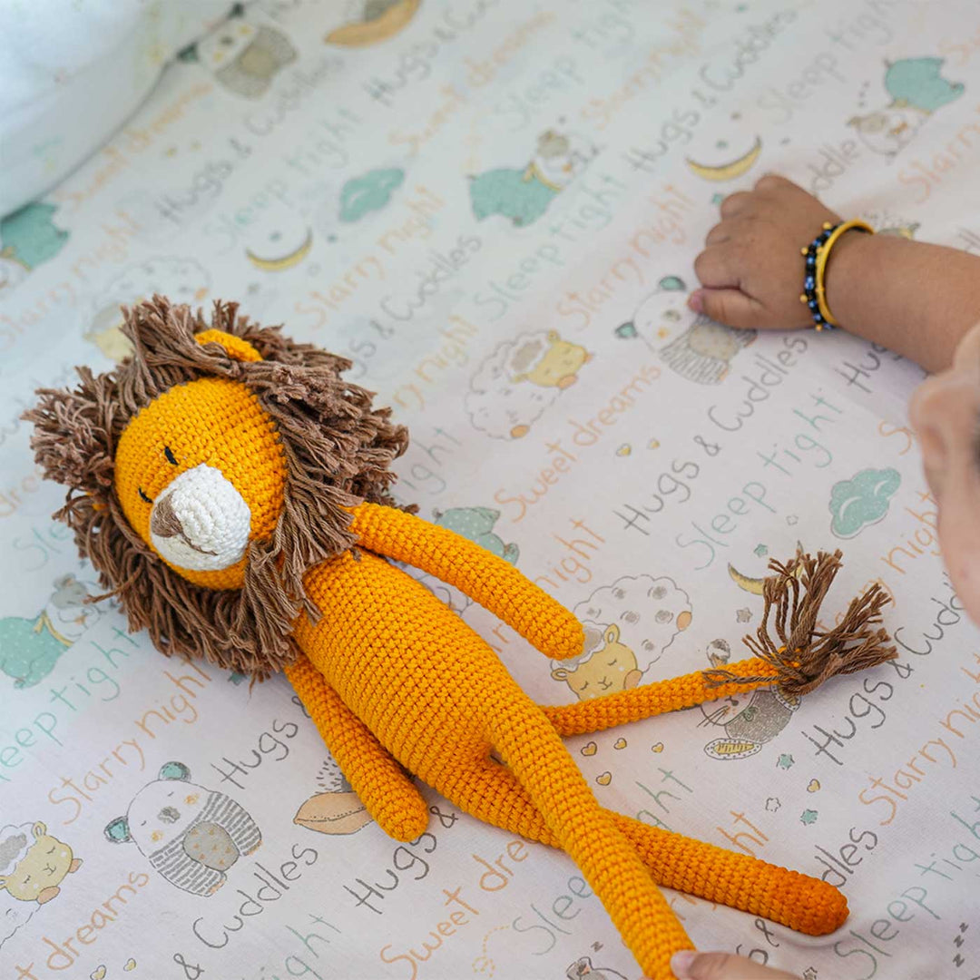 Crochet Leo The Lion Toy For Kids