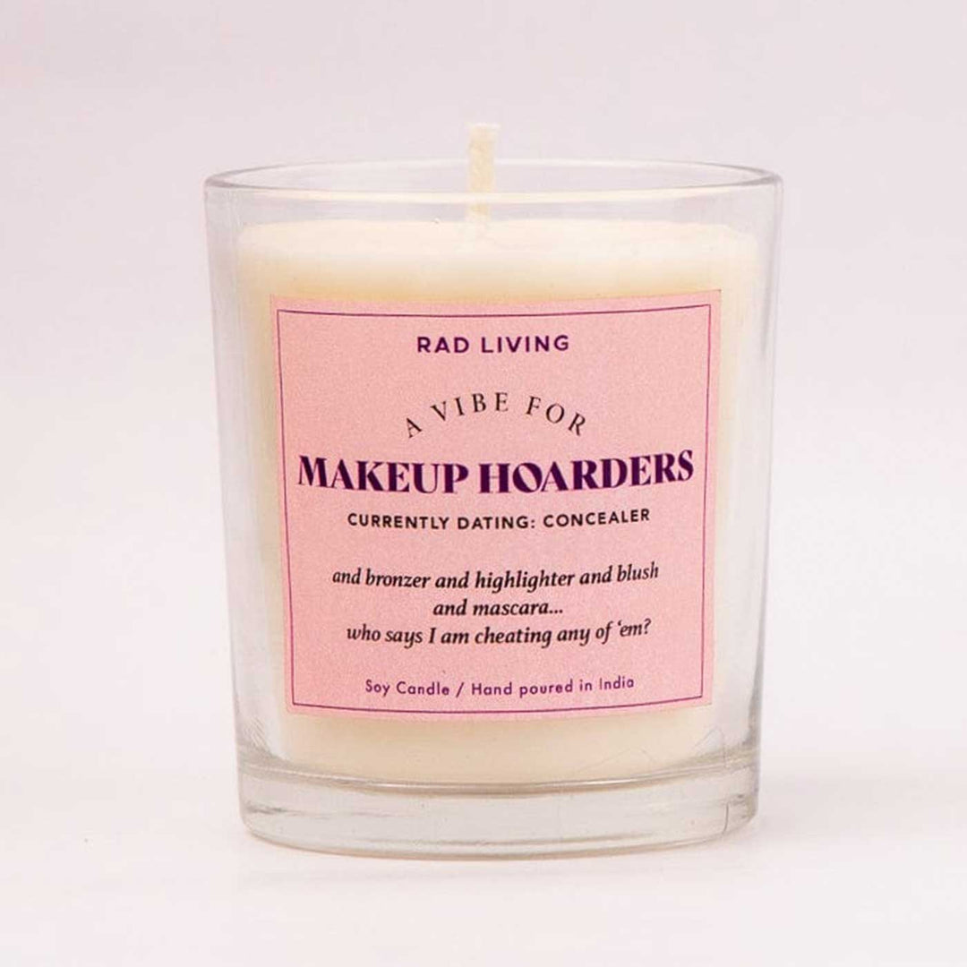 Hand Poured Makeup Hoarders Almond And Shea Butter Scented Soy Wax Candle