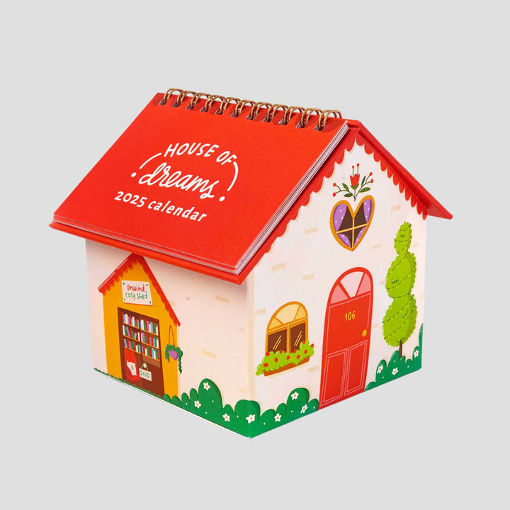 2025 House Of Dreams Home Table Calender With Storage