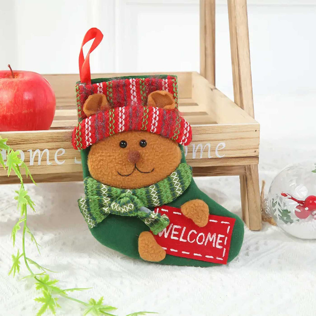 Personalized Ho Ho Ho Surprise! Felt & Wool Stockings For Christmas Decoration