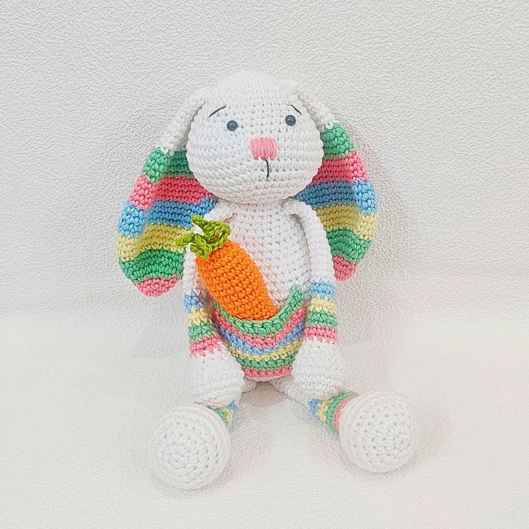 Handmade Crochet Rabbit Toy for Kids