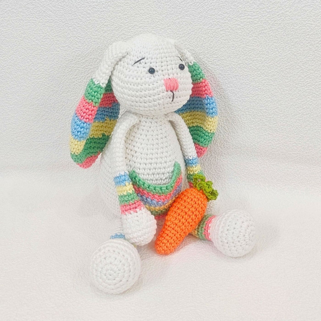 Handmade Crochet Rabbit Toy for Kids