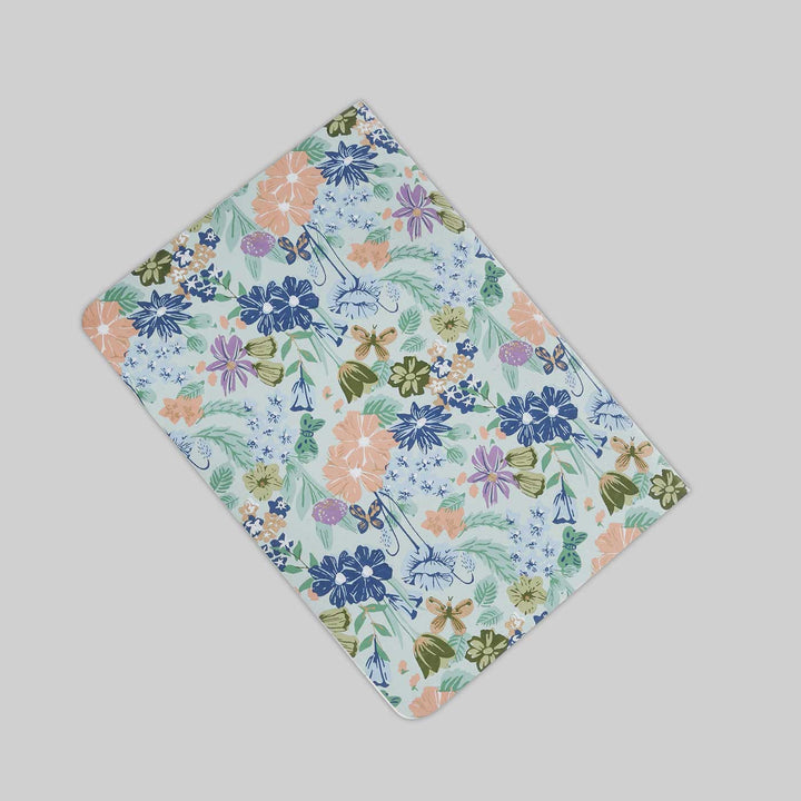 Handmade Blue Floral Notebook | Set of 2