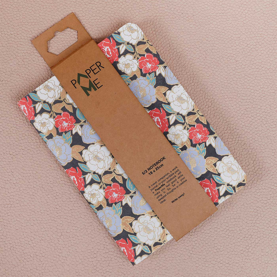 Handmade Floral Notebook | Set of 2