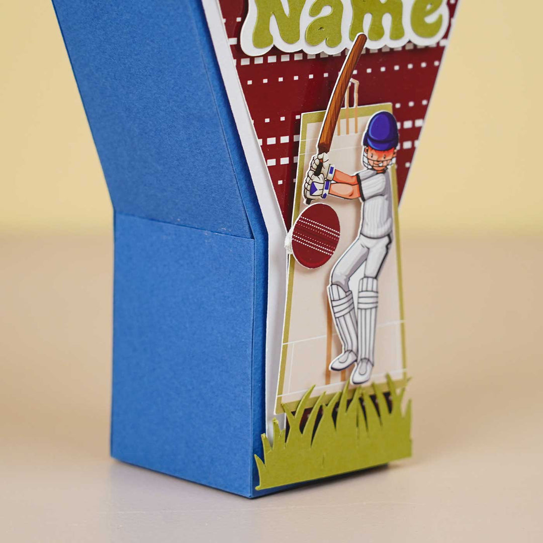 Personalized Printed Cricket 3D Cardstock Monogram For Kids