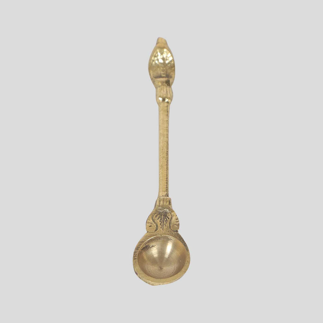 Handmade Pooja Aachmani Brass Spoon