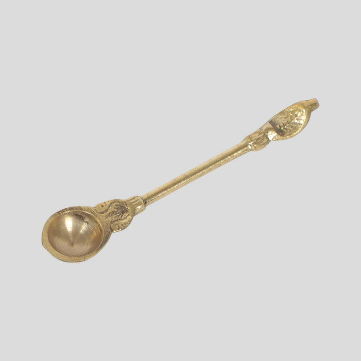 Handmade Pooja Aachmani Brass Spoon