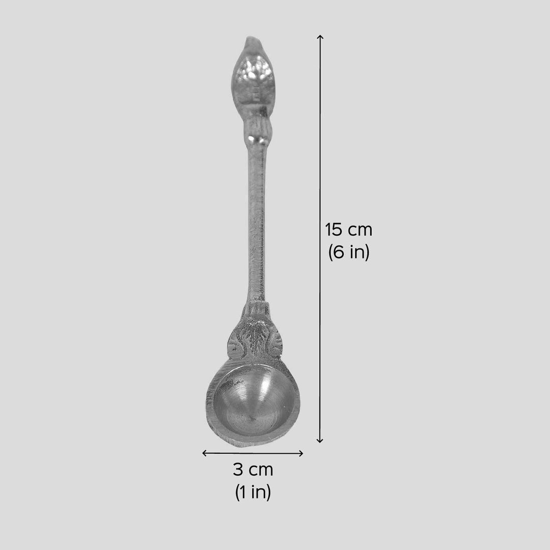 Handmade Pooja Aachmani Brass Spoon