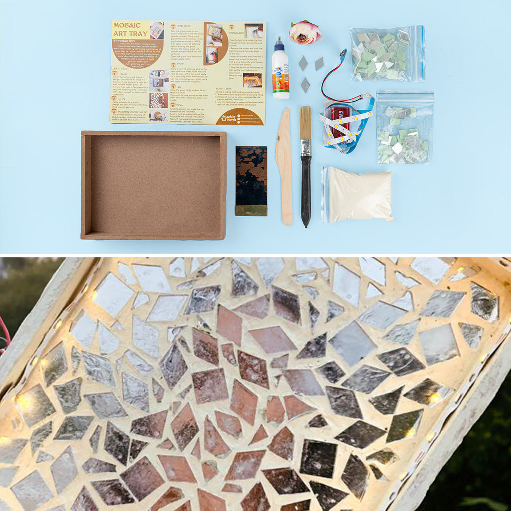 Best of pinterest  Mosaic diy, Mosaic tray, Mosaic decor