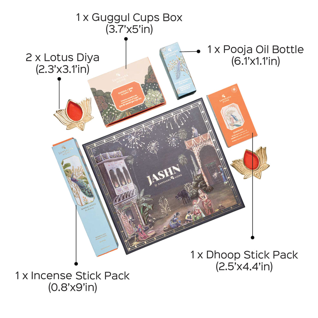 Handmade Jashn Festive Favourites Gift Set | Set Of 6