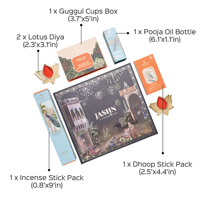 Handmade Jashn Festive Favourites Gift Set | Set Of 6