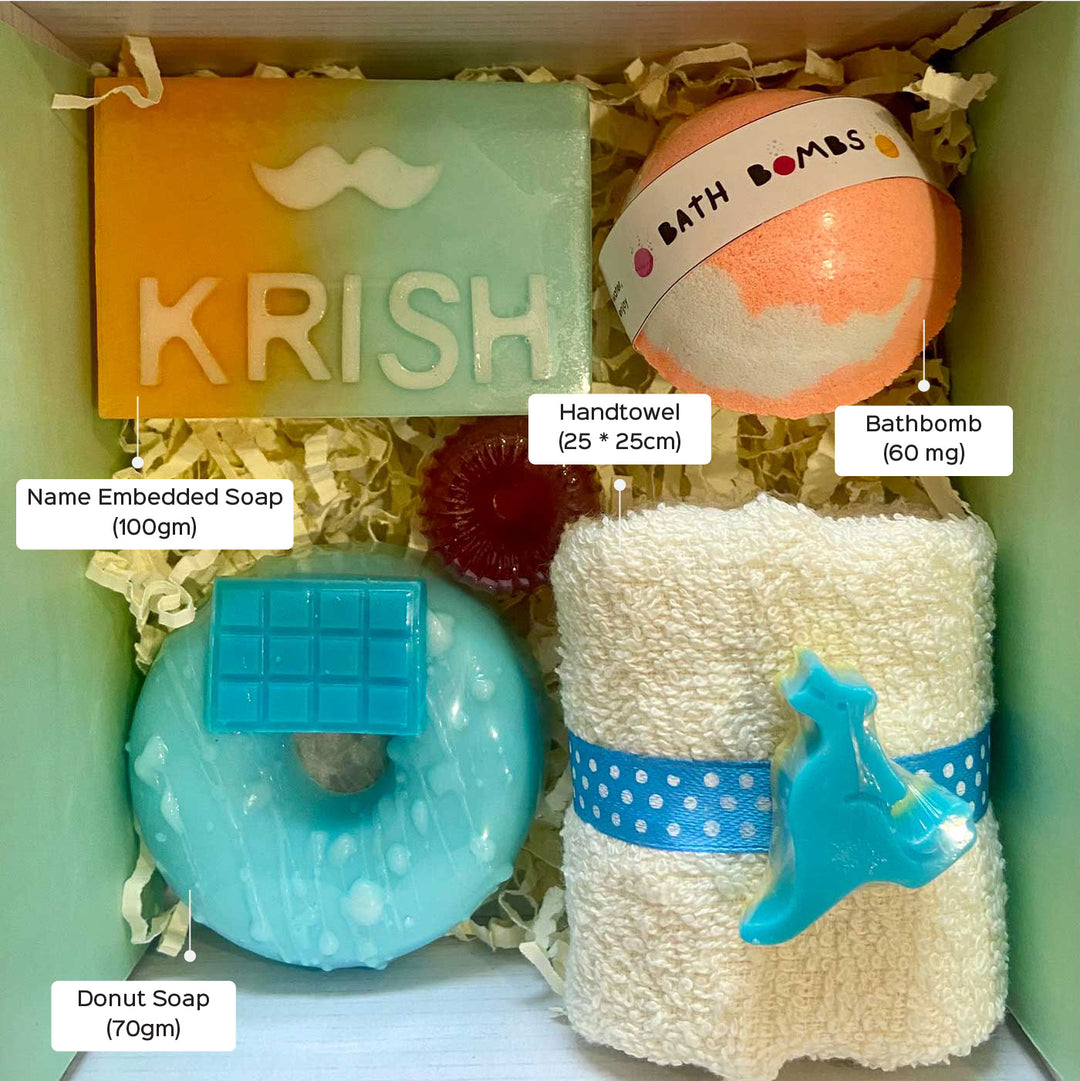 Personalized Handmade Multicolour Gift Hamper | Set Of 5