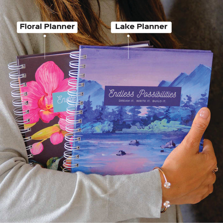 Endless Possibilities Guided Planner With Goal Tracker | 140 pages