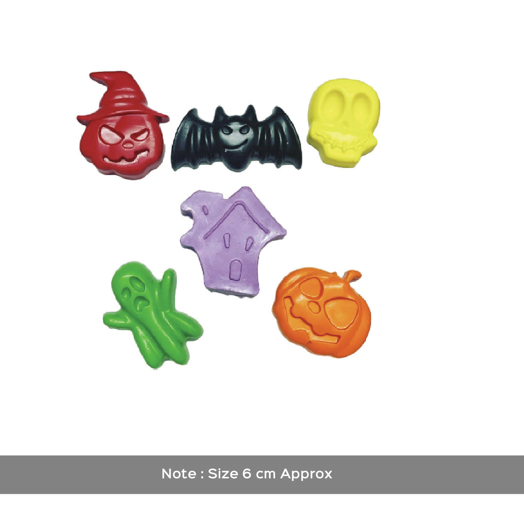 Handmade Non-Toxic Halloween Crayons | Set Of 6