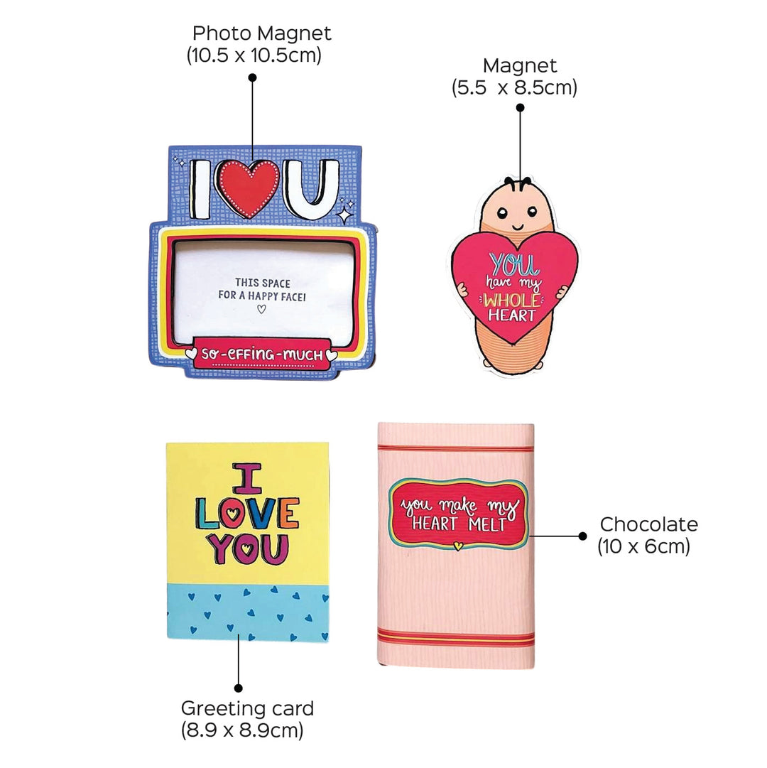 Handmade Sweet Love Gift Combo | Set of 4