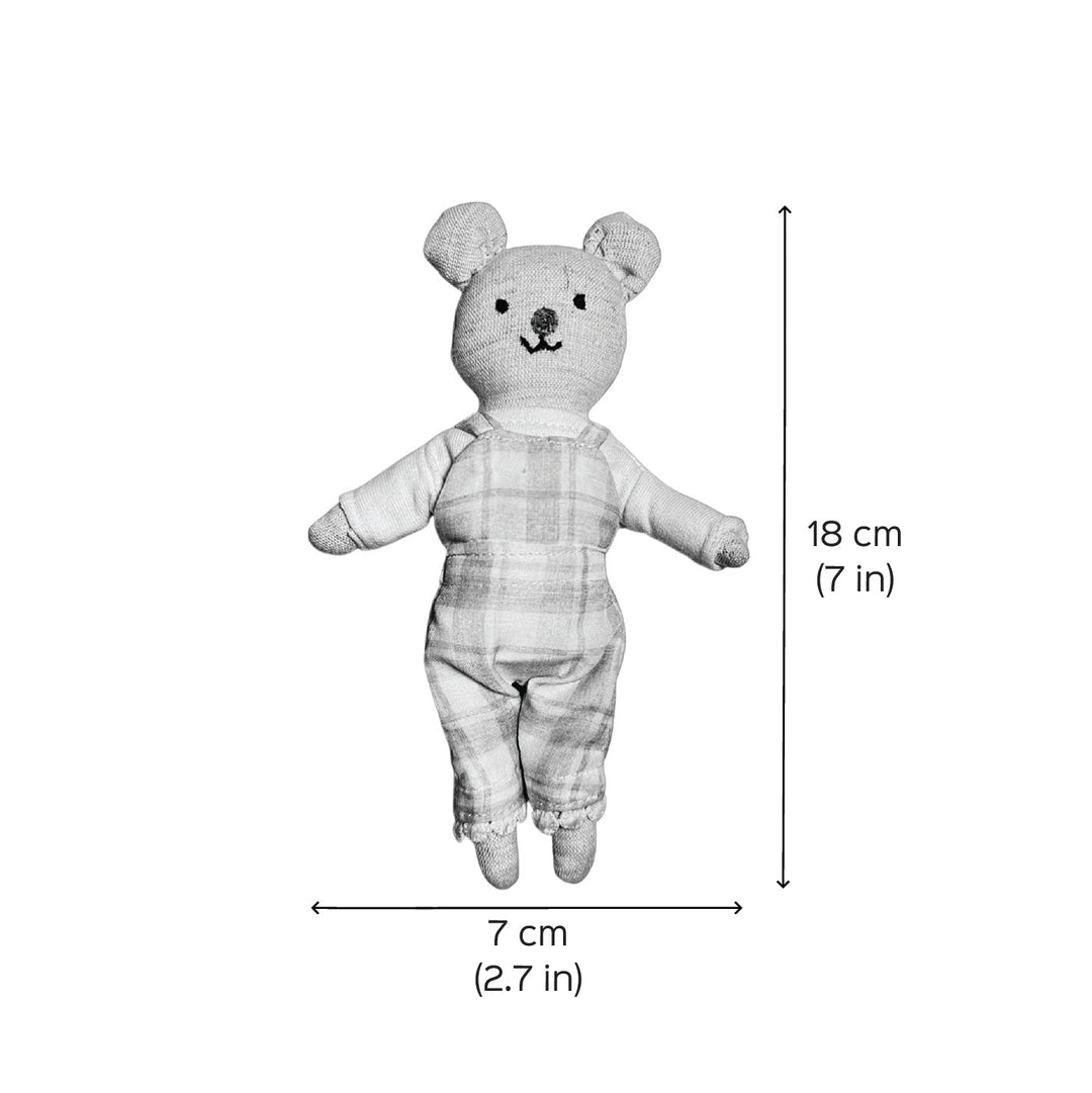 Handmade Miniature Koala Cotton Doll For Kids