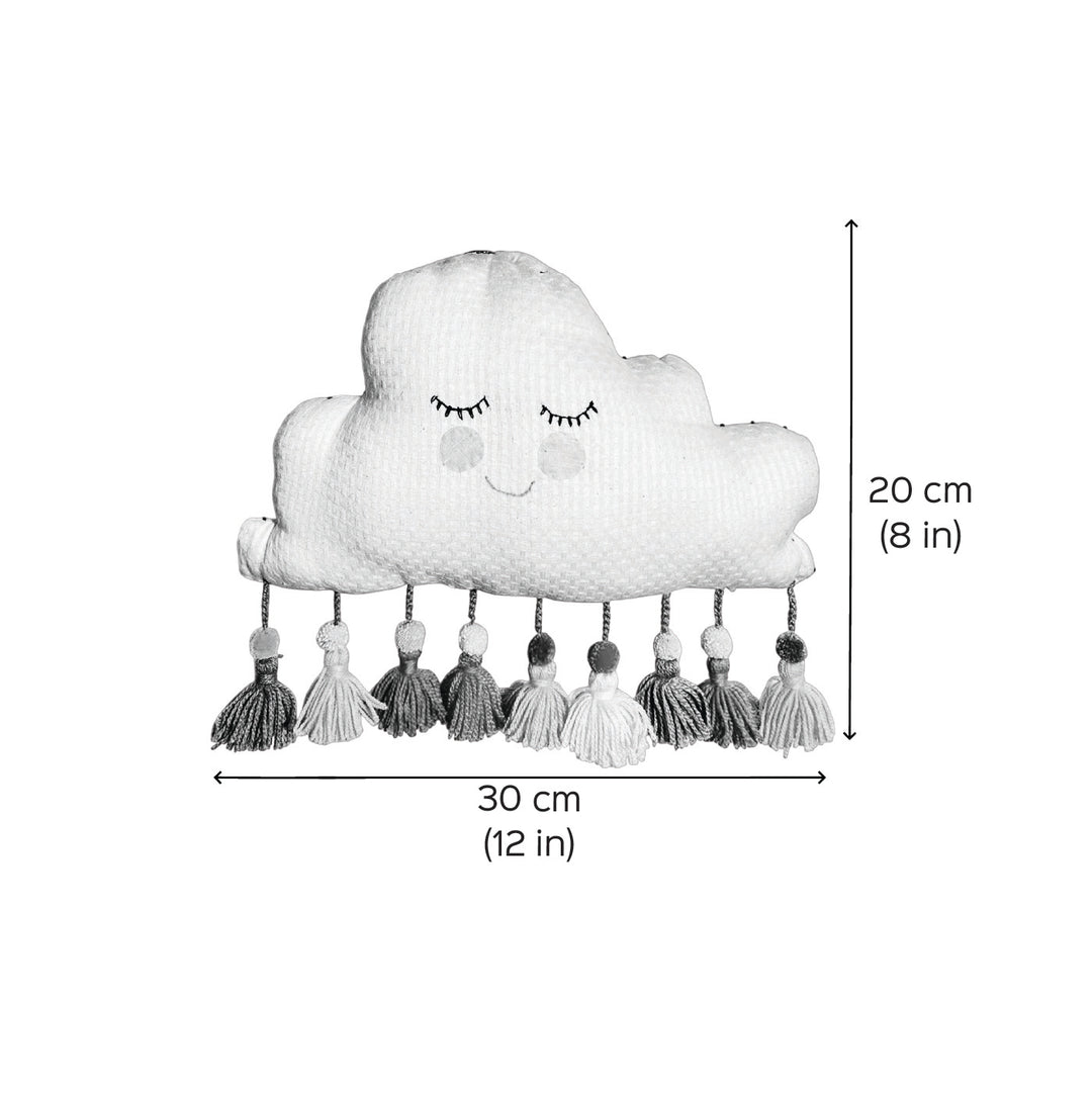 Handmade Cloud Shaped Cotton Cushion