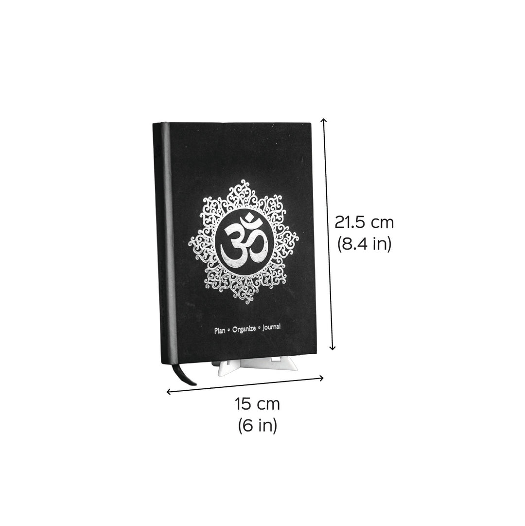 Printed Swastik Planner With Wellness Tracker & Bookmark