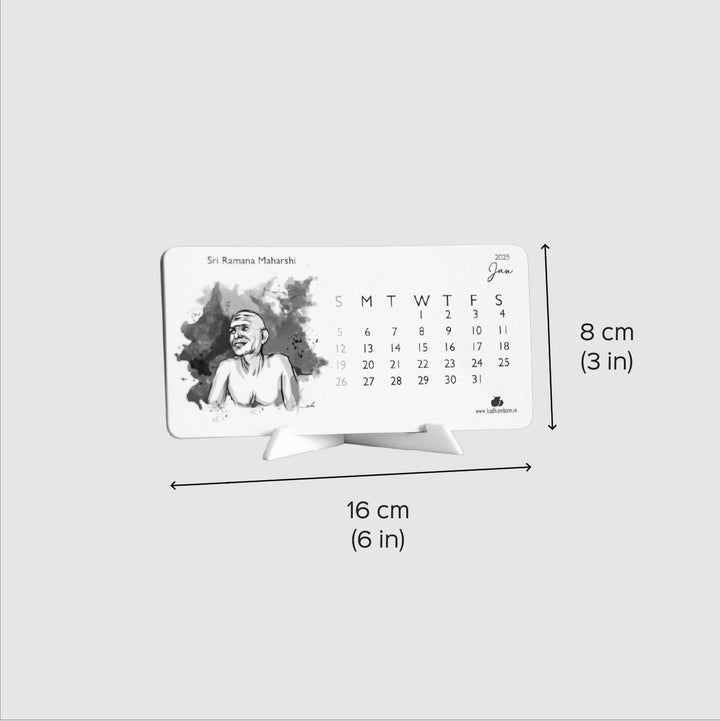 Printed Iraivan Iraivi 2025 Desk Calendar