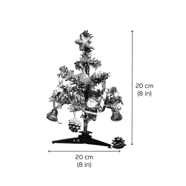 Large Foldable Christmas Tree With 15 Ornaments