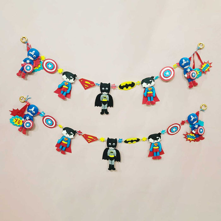 Personalized Avengers Theme Felt Bunting